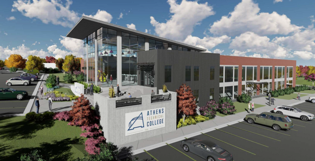 Forging the Future: Athens Technical College's Industrial Systems Technology Building slide